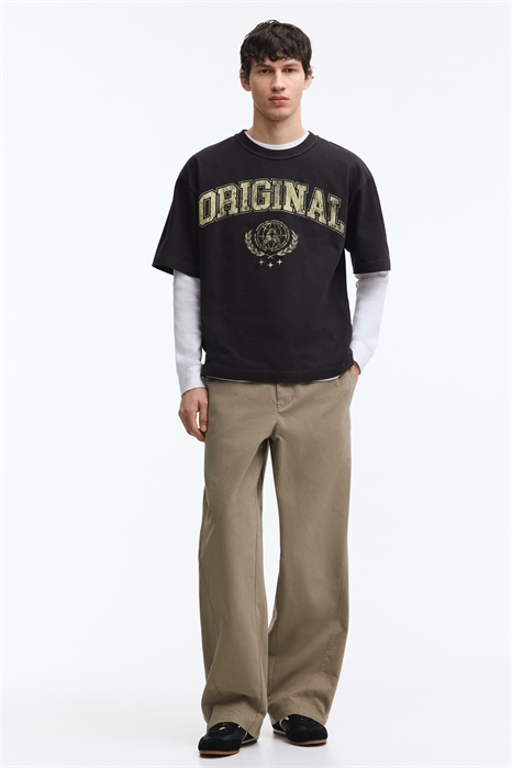 Брюки свободного кроя Relaxed Fit артикул 1325903003