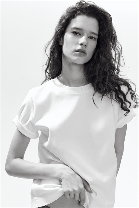 Футболка из хлопка пима артикул 1268756002