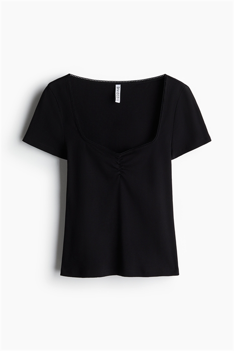 Футболка с отделкой пико артикул 1272517001