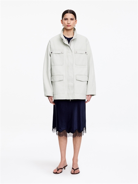 Куртка с воротником-воронкой артикул 1326339004