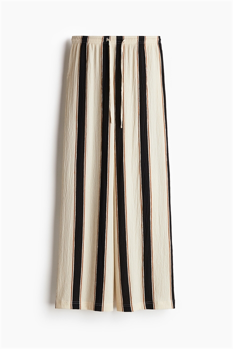 Широкие брюки на резинке артикул 1216645011