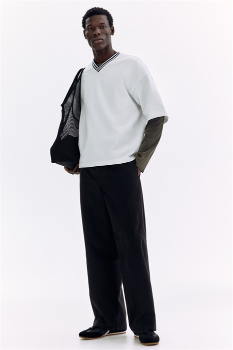 Брюки свободного кроя Relaxed Fit артикул 1325903001