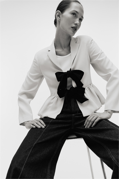 Блейзер с завязками артикул 1305742003