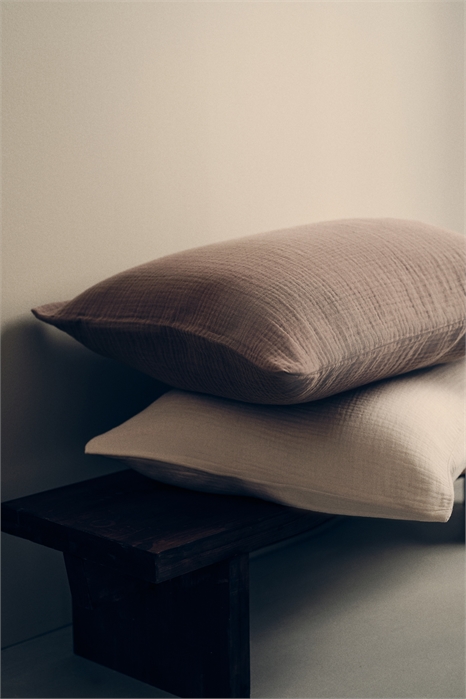 Наволочка из хлопкового муслина артикул 1200444012