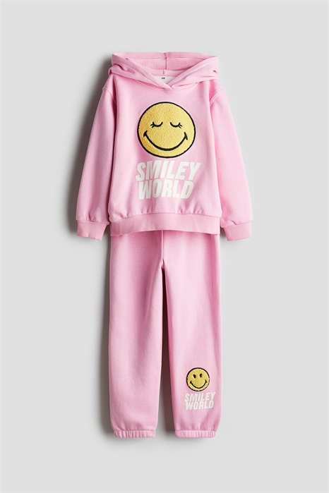 Комплект из 2 частей толстовки с принтом артикул 1102035017