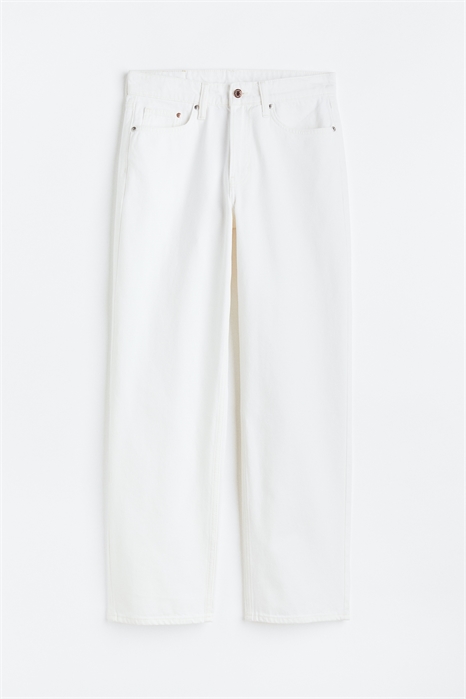 Мешковатые низкие джинсы артикул 1113296011