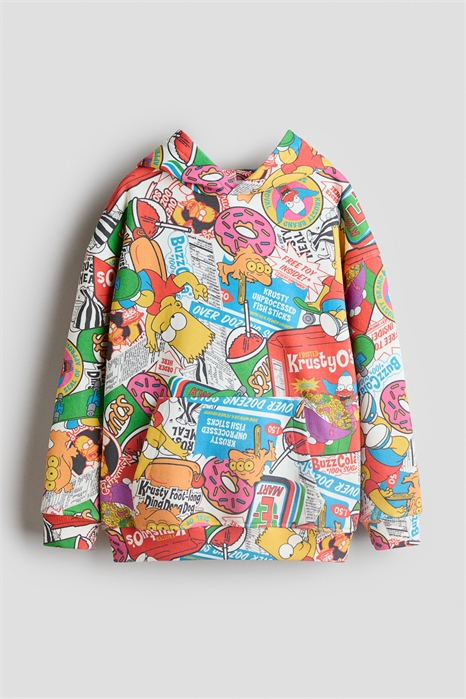 Толстовка с принтом артикул 1296488049