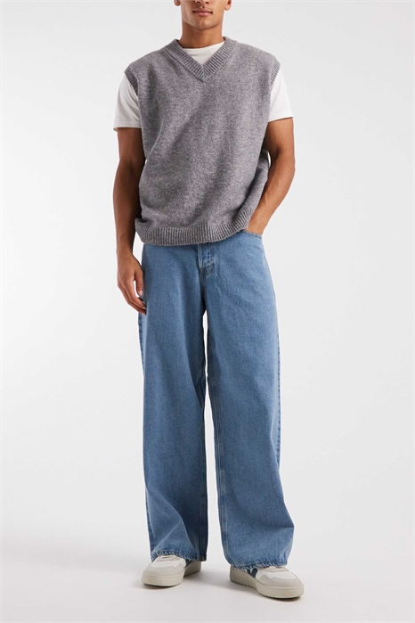 Джинсы Dave с очень широкими брючинами артикул 148852658