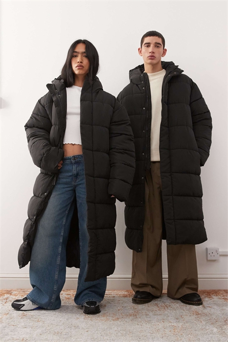 Универсальное пальто-пуховик макси артикул 142998978