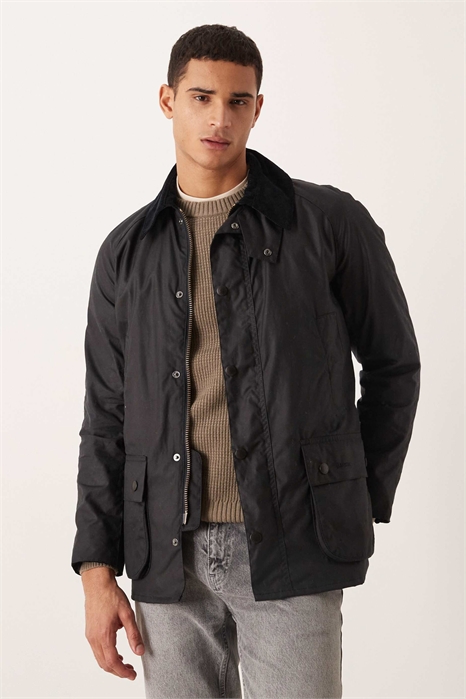 Восковая куртка Ashby темно-синего цвета артикул 127659035