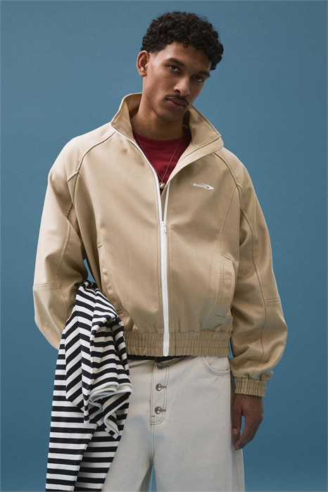 Куртка на молнии с принтом артикул 155927583