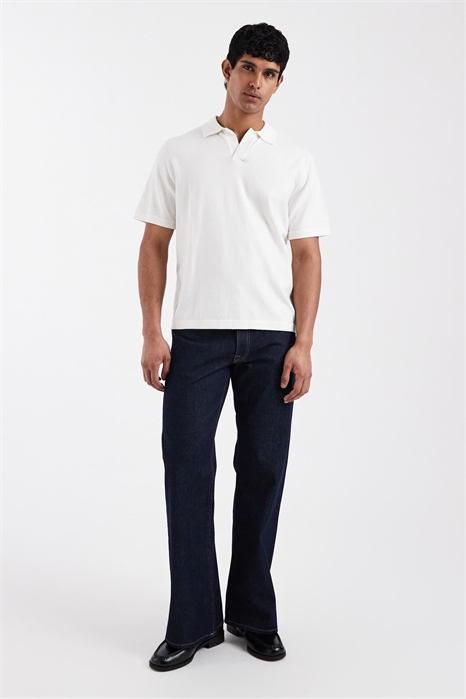 Джинсы с широкими расклешенными брючинами артикул 155175590