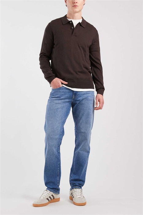 Джинсы Weft regular fit светло-голубого цвета артикул 152795863