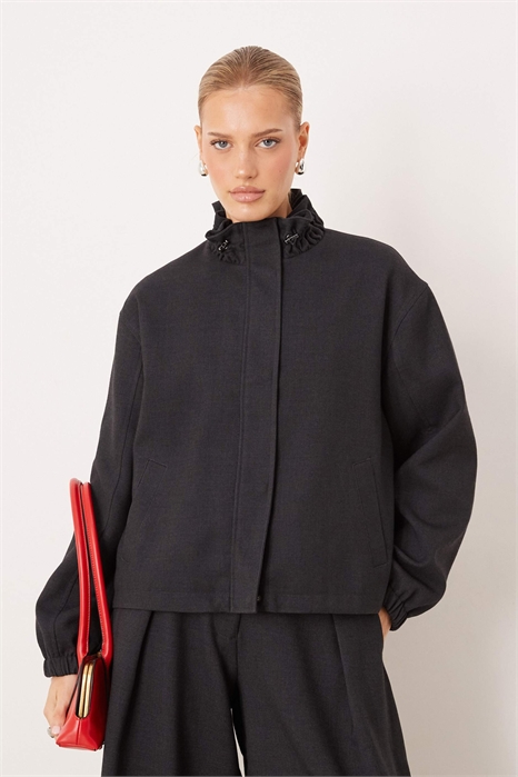 Спортивная куртка с воротником-воронкой, сшитая на заказ co-ord артикул 152418446