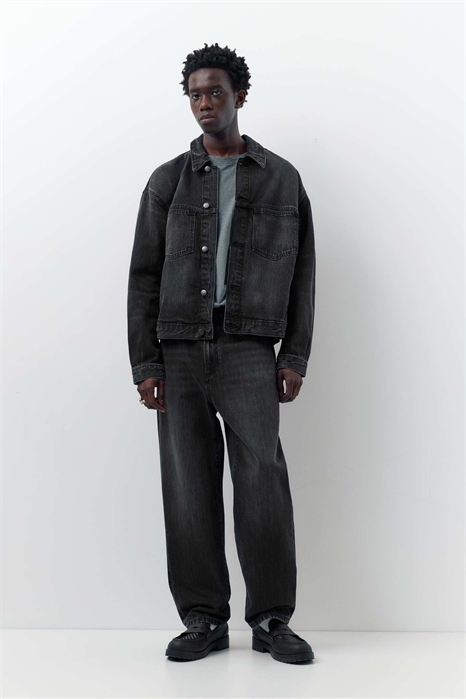 Джинсовая куртка в стиле «тракер» артикул 155933912