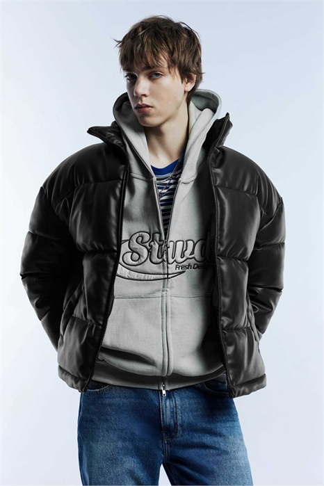 Куртка с подкладкой под кожу артикул 155002921