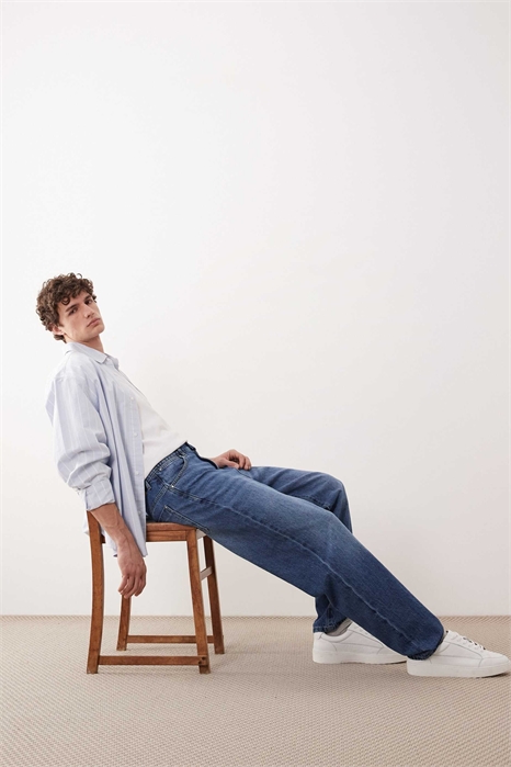 Джинсы AC-B-251 с зауженным кроем артикул 148524310