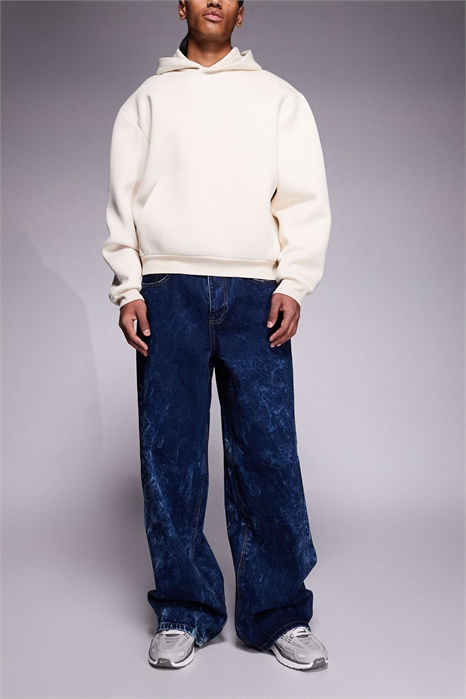 Джинсы свободного кроя артикул 151187042