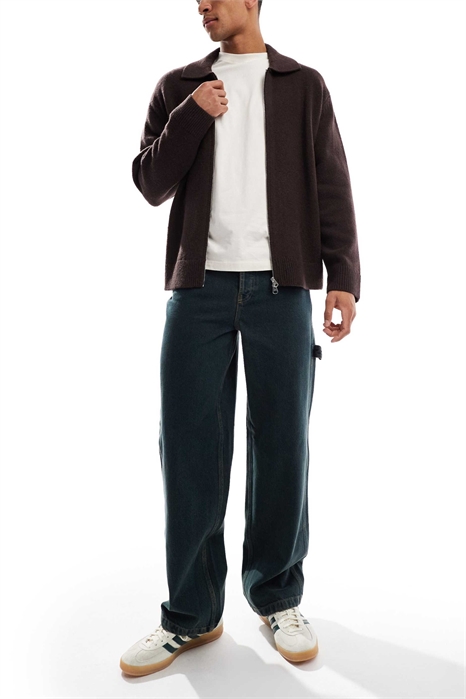 X011 джинсы в стиле «карпентер» артикул 148998443