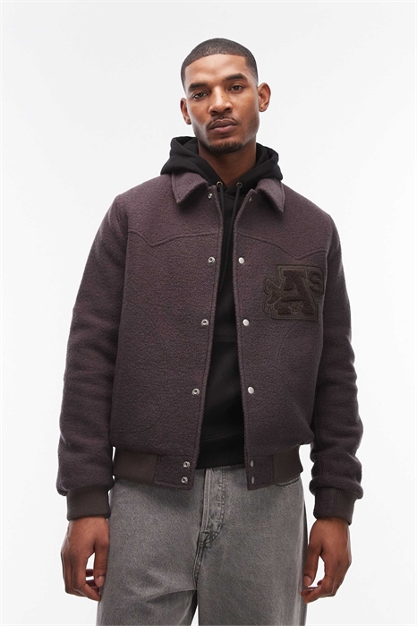 Шерстяная куртка с логотипом Royce артикул 154893663