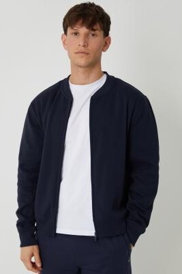 Бомбер из флиса на молнии артикул 155600671