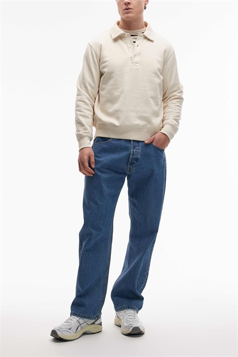 Джинсы из плотной ткани баги артикул 154709930