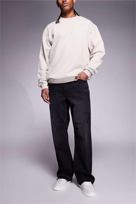 Джинсы свободного кроя артикул 151871322