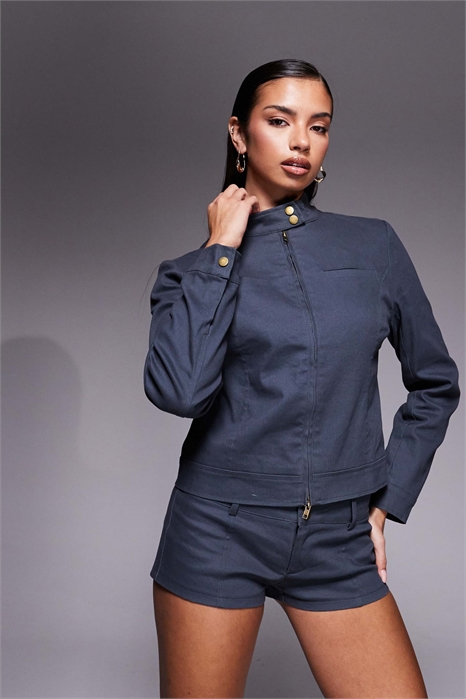 Куртка Kayra Moto co-ord артикул 153982528