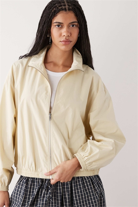 Спортивная куртка с воротником-воронкой артикул 154840036