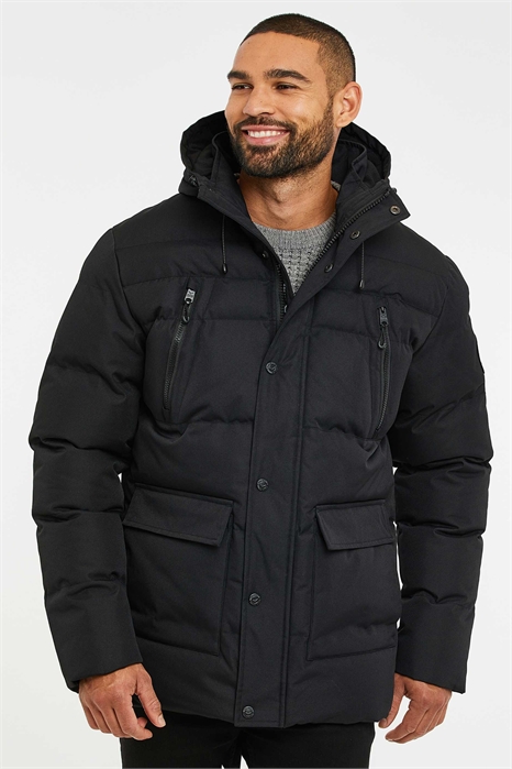 Утепленная куртка с капюшоном, защищающая от дождя артикул 151679647