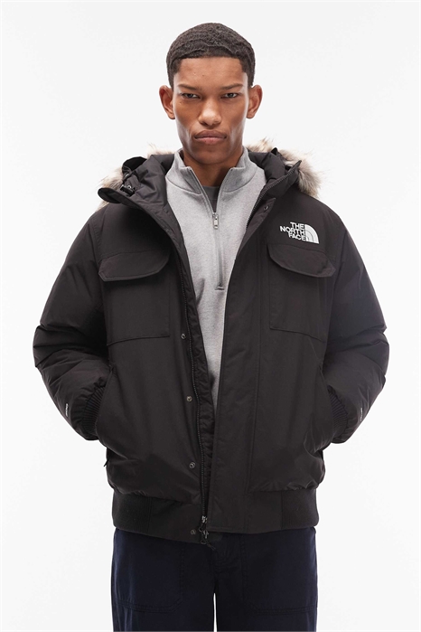 Пуховик-бомбер McMurdo с капюшоном из искусственного меха артикул 149110266