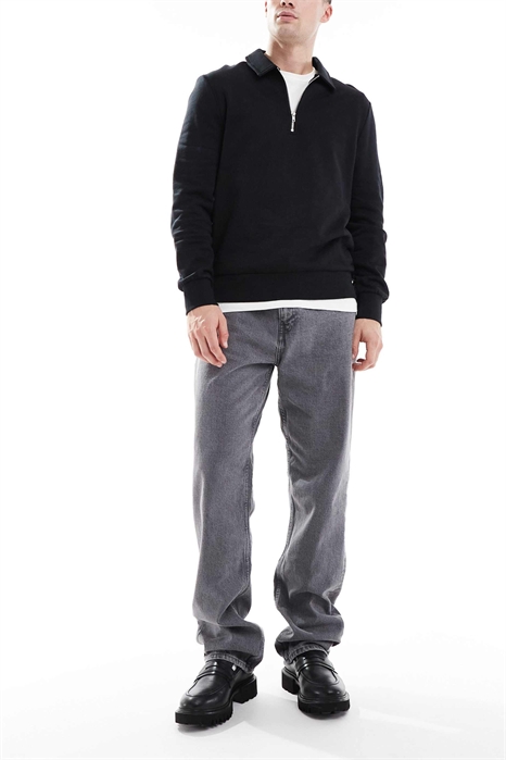 Джинсы с прямым кроем артикул 150590627