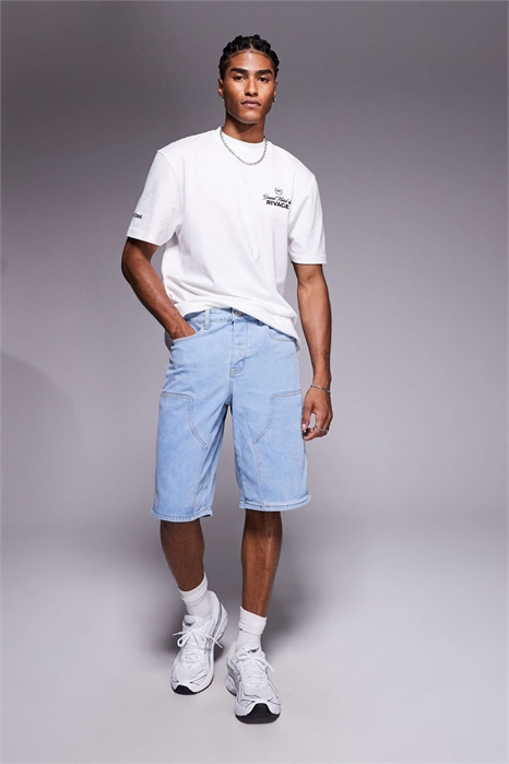 Джинсовые шорты Carpenter артикул 141533145