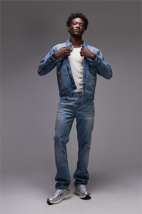 Джинсы-багги с клапаном на кармане от Ricky co-ord артикул 149853104