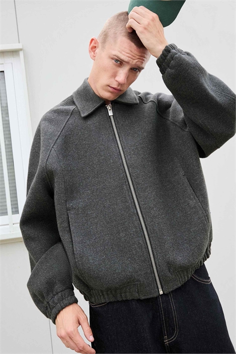 Куртка-тракер из синтетической шерсти артикул 152318611