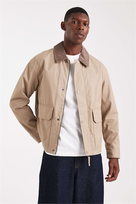 Рабочая куртка с воротником из шнурка артикул 148852650