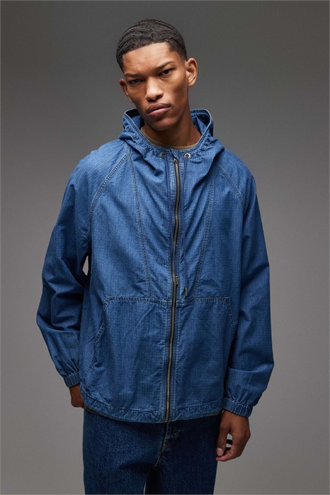 Куртка на молнии из ткани рипстоп артикул 143500723