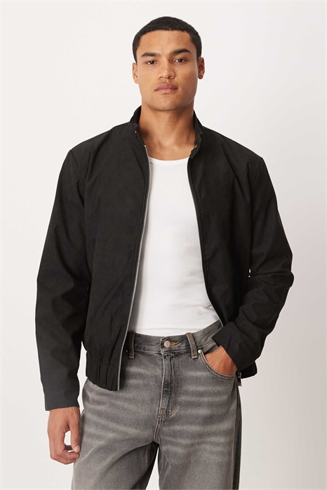 куртка-бомбер из искусственной замши артикул 150439576