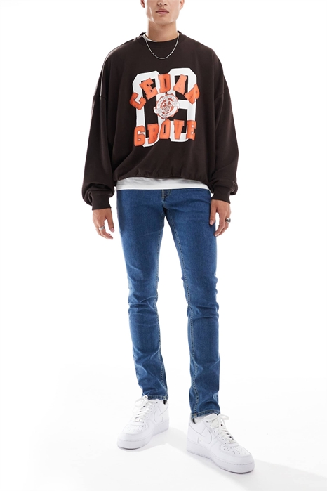 Джинсы Luke с зауженным кроем артикул 138070327