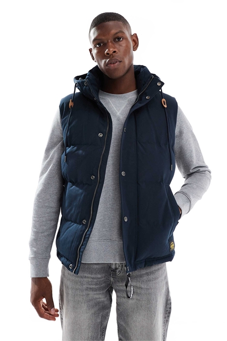 Пуховая жилетка с капюшоном Everest в цвете eclipse navy артикул 150907028