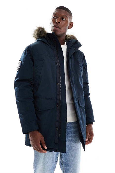 Парка из искусственного меха Everest в цвете eclipse navy артикул 150907457