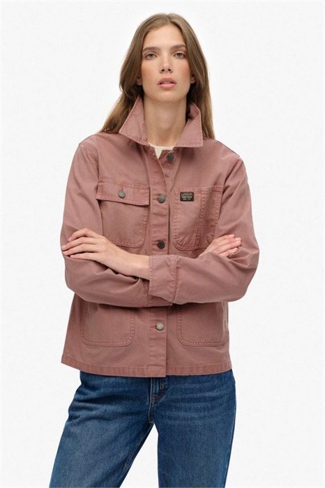 Куртка Chore в цвете пепельно-розовом артикул 155614321