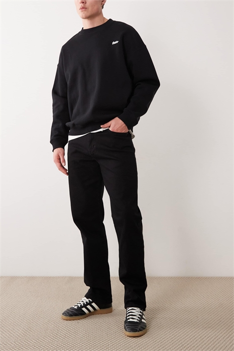 джинсы с прямыми брючинами артикул 155215934