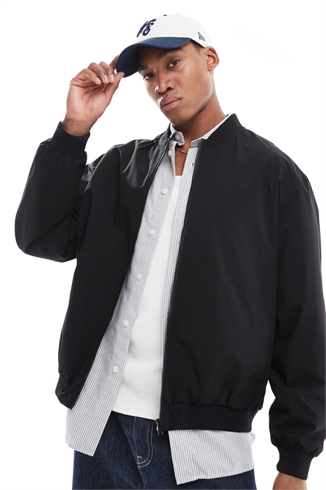 Бомбер свободного кроя артикул 139433717