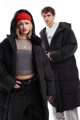 Универсальная утепленная куртка-пуховик с капюшоном артикул 134404103