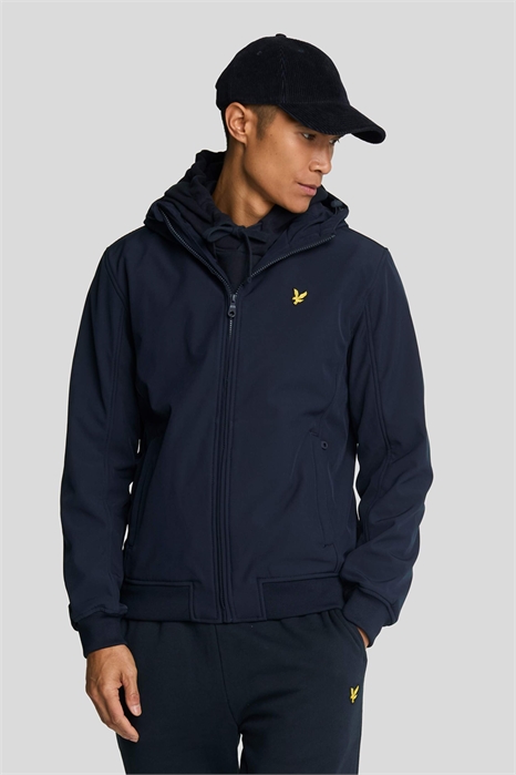 Флисовая куртка Softshell Jacket в темно-синем цвете артикул 139903819