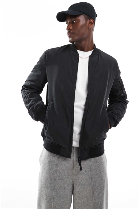 Куртка-бомбер на молнии артикул 134841176