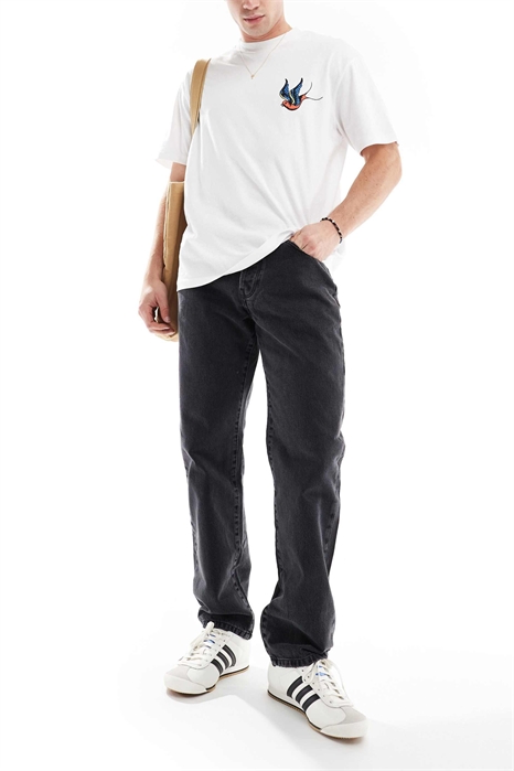 Джинсы с прямым кроем артикул 129613773