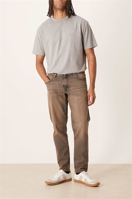 джинсы с зауженными штанинами артикул 149733661