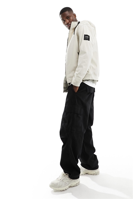 Куртка-бомбер с логотипом и капюшоном артикул 132416070